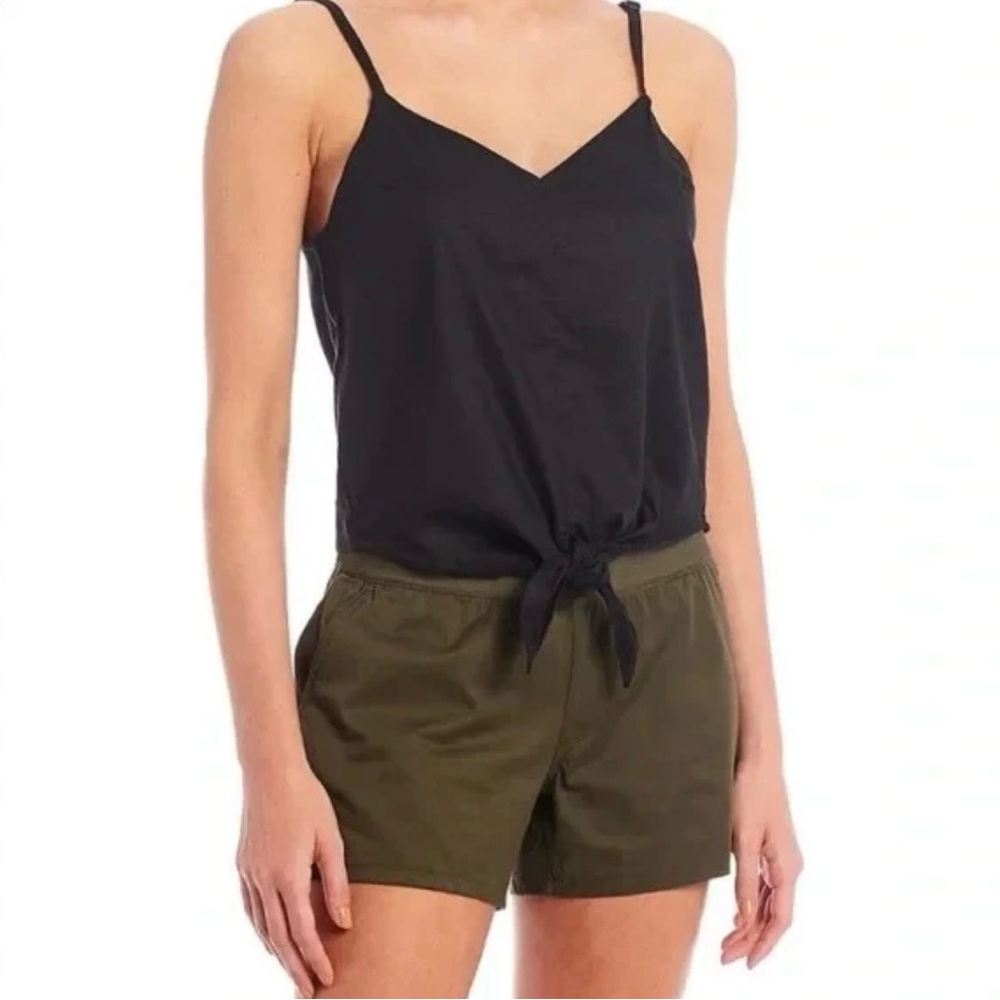 North Face Women’s Adjustable Strap Hemp Tie Front Hillrose Tank Top Sz. Large